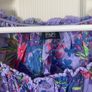 Women's Purple Floral Blouse Cami Image 5