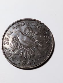 New Zealand 1947 Penny