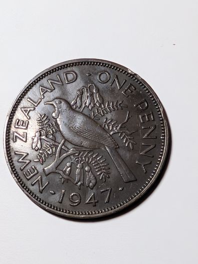 New Zealand 1947 Penny