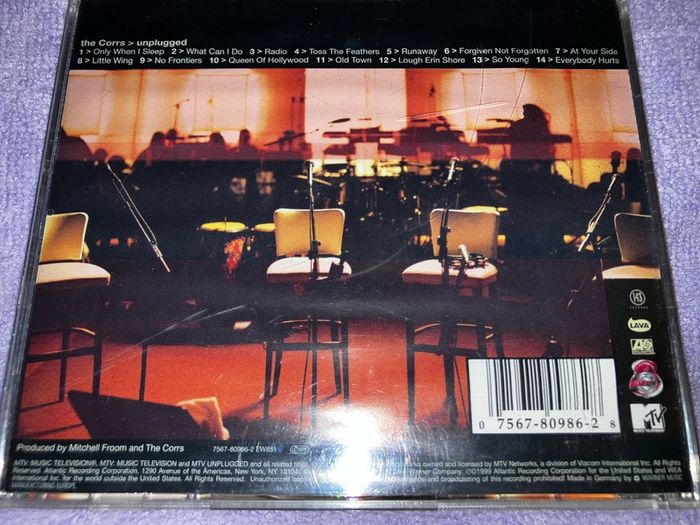 the corrs  -  unplugged    CD