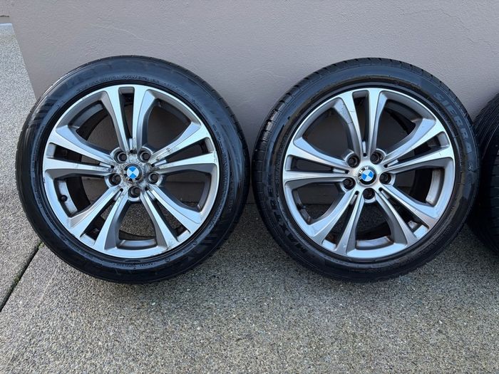18" Genuine BMW Style 569 Alloy Wheels & Tires Set (5x112)
