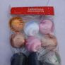 Vintage Silk Spun Christmas Baubles Image 3