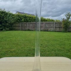 Hand-blown vase from the Polish glassworks "Justyna".
