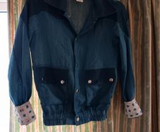 Rare Back To The Future Marty McFly Style Light Jacket. XS - Width 40cm, Length 55cm. Comes With 'Art In Revolution' badge.
