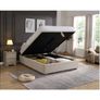4ft6 Rio Gas Lift Ottoman Bedframe and 4ft6 Emma Headboard Image 5