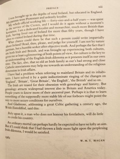 Umma-more. The Story Of An Irish Family in Moate Co Westmeath. By William Magan. First Edition Hardback With Dustjacket In Very Good Condition.