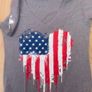 Ladies T-shirts - America themed - Size medium Image 4