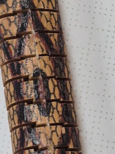 Vintage wooden Snake