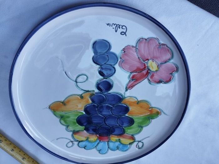 Vintage "Himark" Ceramic Cheese Platter