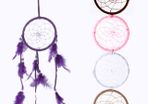 Dream Catcher with White Feathers