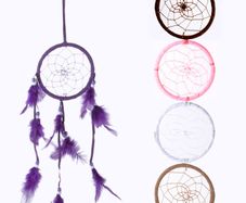 Dream Catcher with White Feathers
