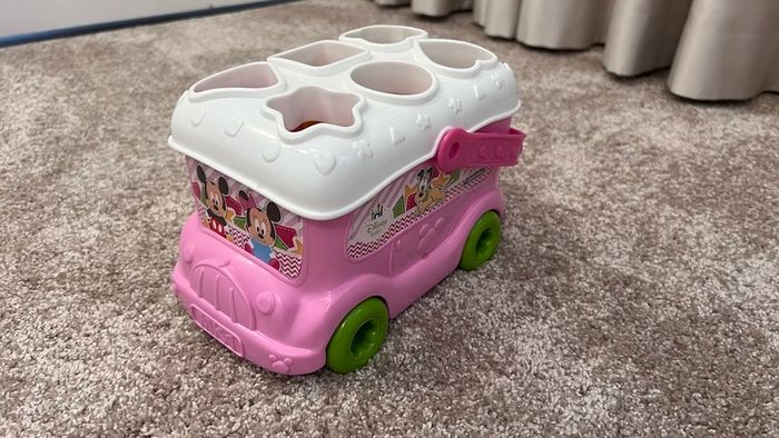 Clementoni Minnie Mouse Shape House Baby's Stacking Blocks