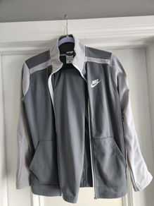 Nike large boys Grey tracksuit