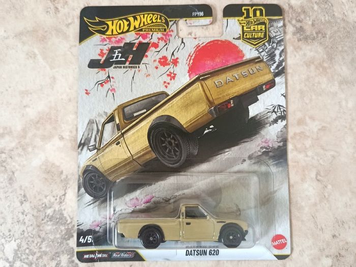 Hot Wheels Premium Datsun 620 Japan Historics 5 4/5 Car Culture FPY86 JKF12 1:64
