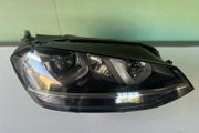 Volkswagen VW GOLF MK7 GTD Headlight Bi-Xenon LED  Driver side right COMPLETE