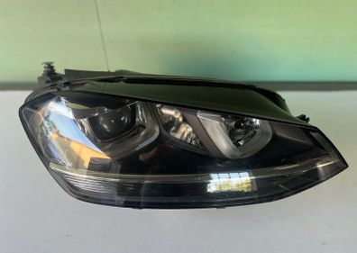 Volkswagen VW GOLF MK7 GTD Headlight Bi-Xenon LED  Driver side right COMPLETE