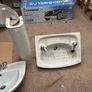 Bathroom sinks, taps and pedestal Image 2