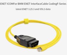 ENET Data Cable For BMW OBDII Interface to Ethernet E-SYS ESYS ICOM Coding for F-series Diagnostic Cable