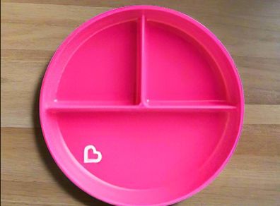 Munchkin Stay Put Suction Plate Pink