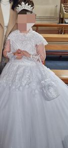 One of a kind communion dress