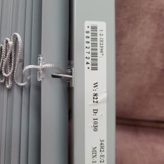 blind (ordered for bathroom window)