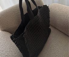 H&M raffia bag