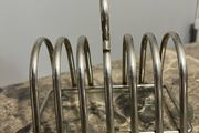 silver plated toast rack