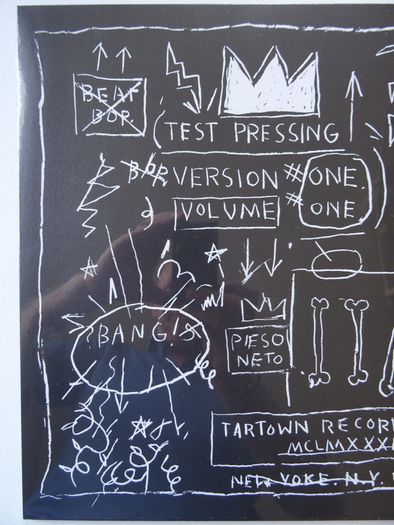 Jean Michel Basquiat art cover vinyl L.P