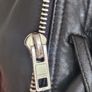 WAREHOUSE Genuine Leather Black Biker Jacket - Sz 10 UK - Rrp 210 (New) Image 5