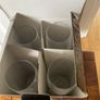 Wine Gourmet 4 x crystal champagne flutes brand new in box Image 2