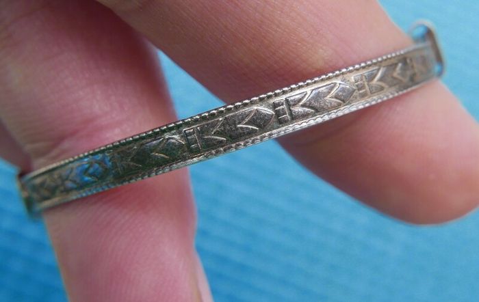Vintage Sterling Silver 925 Rachael Bracelet 5,1g