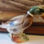 Vintage Ceramic Mallard Duck Figurine Image 3
