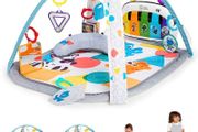 Tunes and Language Discovery Play Gym with Piano, Mat with Detachable Activity Toys