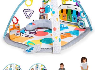 Tunes and Language Discovery Play Gym with Piano, Mat with Detachable Activity Toys