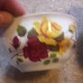 shabby chic floral vintage jug&bowl Image 3