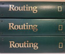 SALE!  ROUTING - 33 Magazines in 3 folders