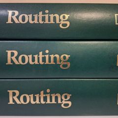 SALE!  ROUTING - 33 Magazines in 3 folders