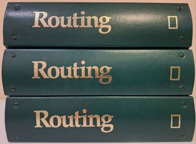 SALE!  ROUTING - 33 Magazines in 3 folders