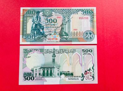 Somalia  500. Shilin. 1990. Pick 36.  Unc