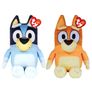 Bluey and Bingo Set - 2x Soft Plush TY Original Beanie Babies 18 cm Year 2026 New Image 5