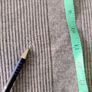 Vintage Yves Saint Laurent wool blend jumper in very good condition with a small repair on the front see photos UK size 10 but see last three photos for exact measurements made in France FREE STANDARD POSTAGE INCLUDED Image 8