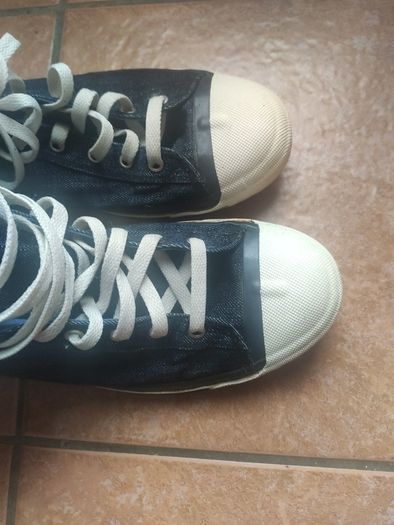 Diesel Denim High-Top Sneakers