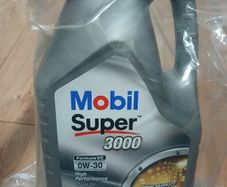 Car engine oil Mobil Super 3000. 0W-30 5L.
