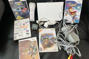 Nintendo wii console bundle with games