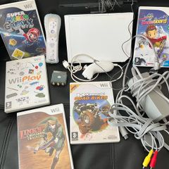 Nintendo wii console bundle with games