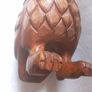 Hardwood carved Tawny owls Image 10