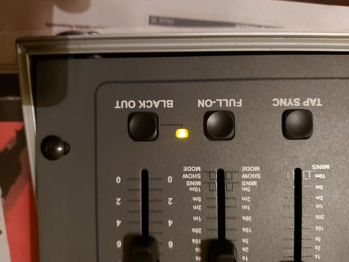 FLYHT PRO SCENE SETTER DC-1224 24 Channel DMX Console in excellent like new condition