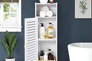 Waterproof Bathroom Cabinets, Storage Accessories Floor Standing Cabinet for Bathroom,Furniture for Bedroom Kitchen Hallway,Storage Cupboard Unit
