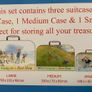 20 Sets Of 3 Suitcases - We're Going On A Bear Hunt! Image 5