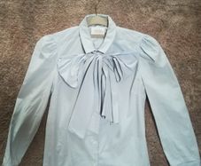 Elegant pale blue blouse